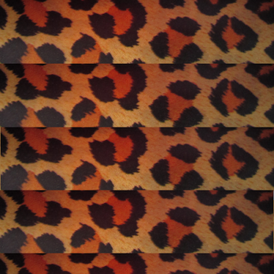 Горизонтальные жалюзи алюминиевые цвет леопардовый 9081