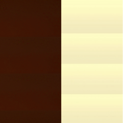 Горизонтальные жалюзи 25 мм алюминиевые цвет коричневый/бежевый 17/18