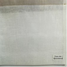 Шторы римские Тюль Лен белый