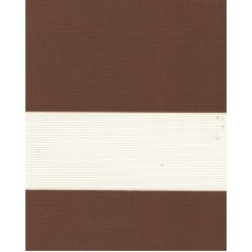 Ролеты тканевые Стандарт зебра цвет коричневый 1091