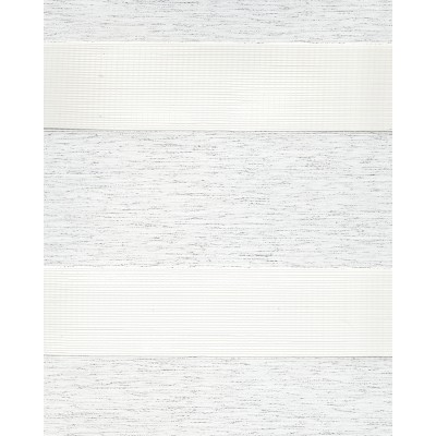 Ролеты тканевые Сильвер зебра цвет белый