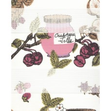 Ролеты тканевые Фокус Зебра цвет красный